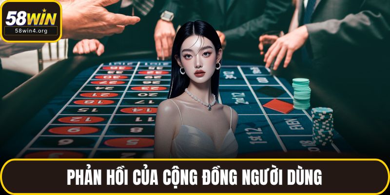 Phản hồi của cộng đồng người dùng
